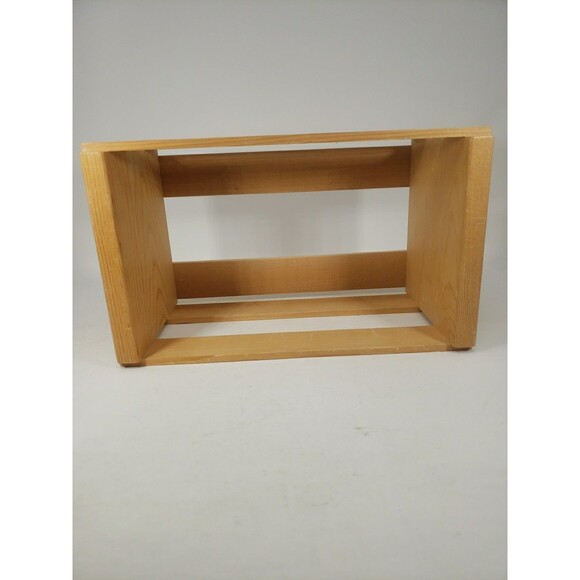 Napa Valley Wood Storage Crate CD DVD Wooden Engraved Logo Vintage Classic CA - Picture 6 of 15